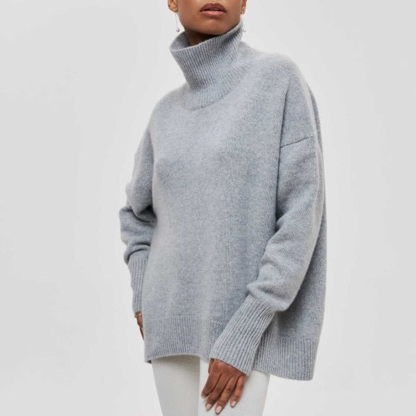 Suéter de cuello alto para mujer - Lara