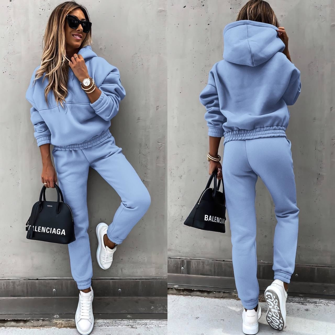 Conjunto jogging mujer deportivo elegante otoño invierno – Zara