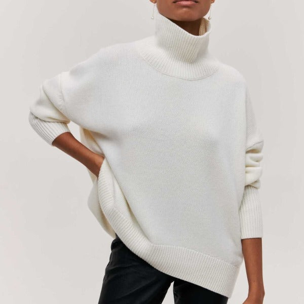 Suéter de cuello alto para mujer - Lara