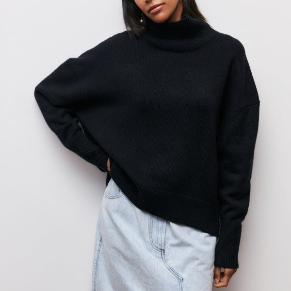 Suéter de cuello alto para mujer - Lara