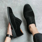 Zapatos elegantes de ante para hombre - Marcello