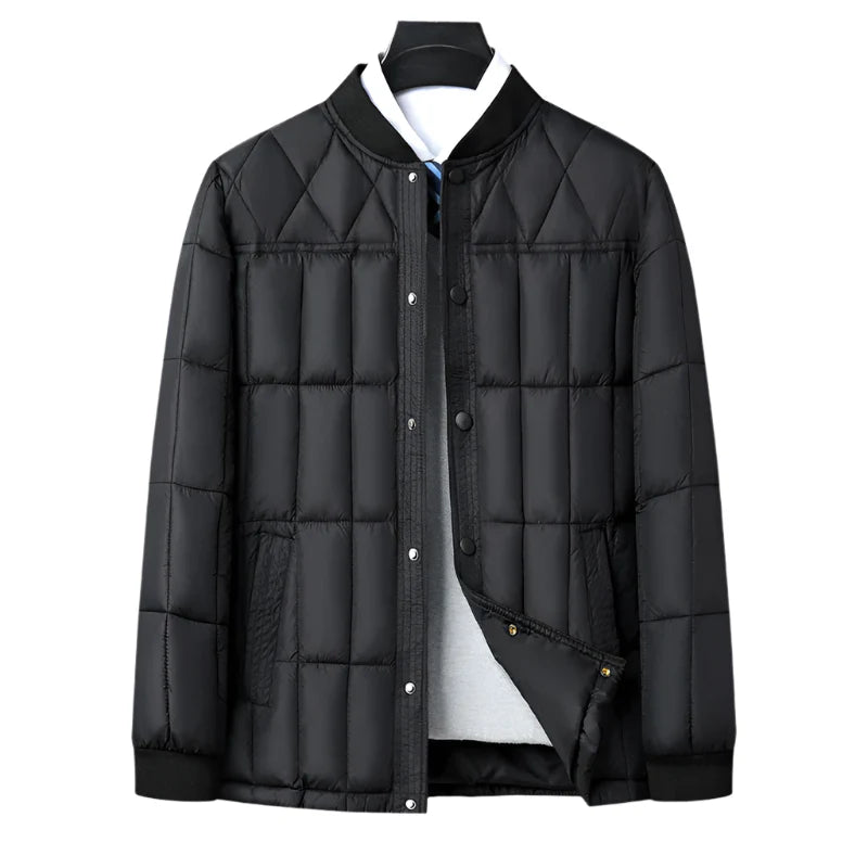 Chaqueta acolchada ligera para hombre en beige - Noud