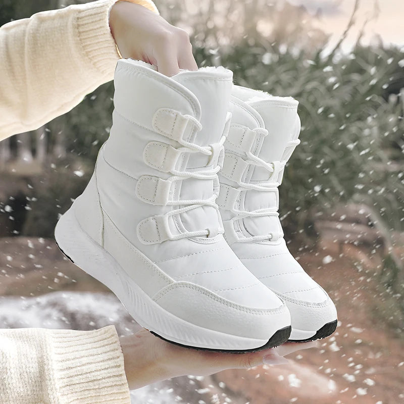 Botas para mujer de diseño técnico impermeable - Nareen