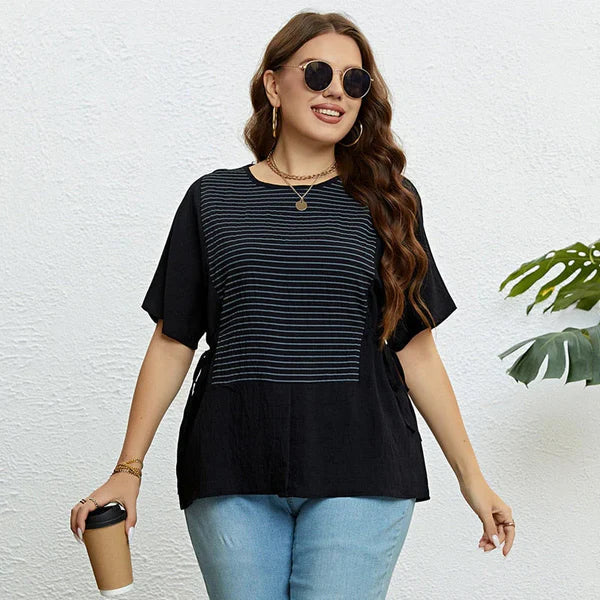 Tara - Camiseta de verano a rayas