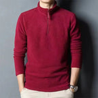 Jersey polar para hombre con media cremallera - Braden