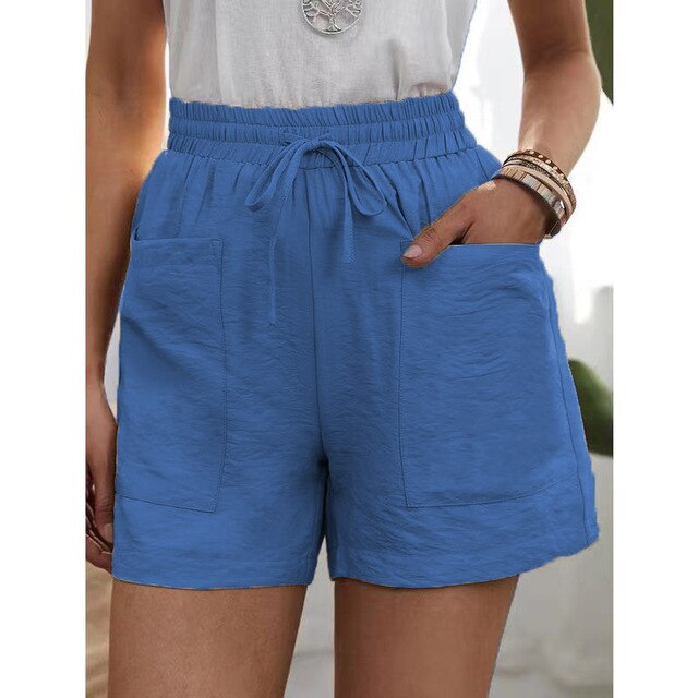 IZZIE - Pantalones cortos con cordón