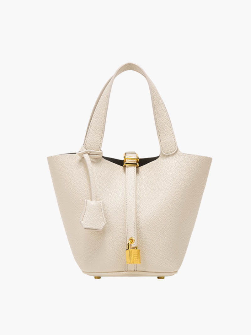 Bolso de dama tipo tote con asas cortas - Aelwen