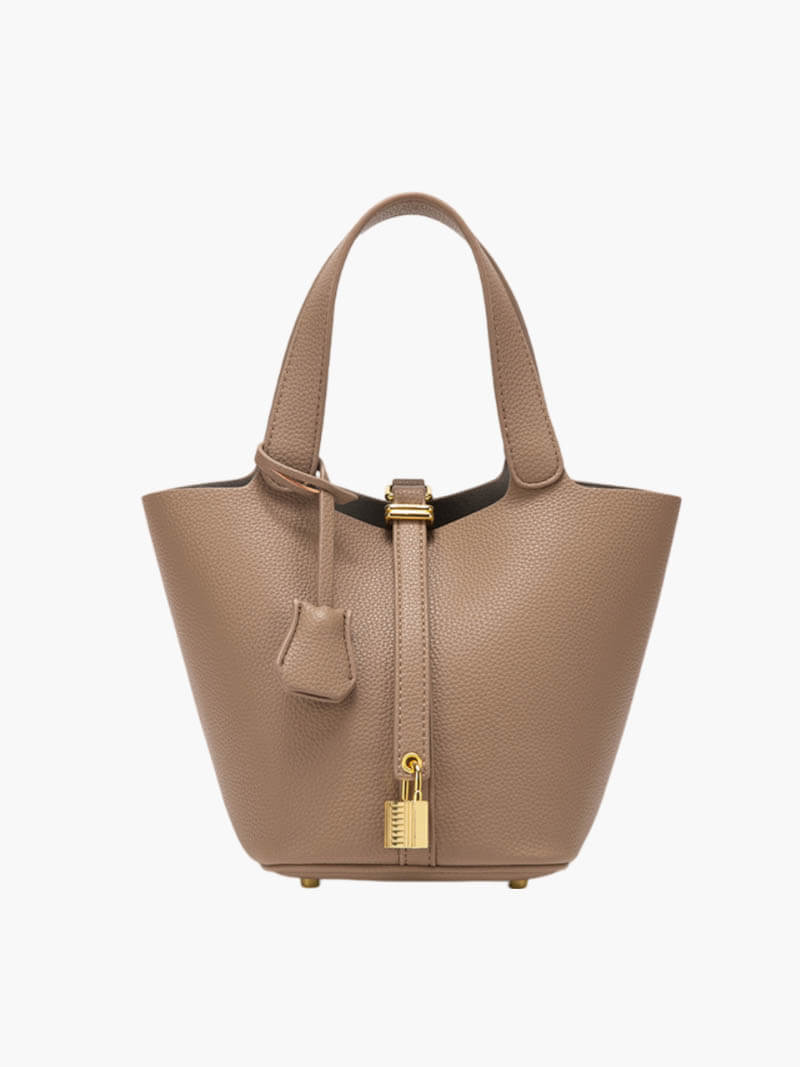 Bolso de dama tipo tote con asas cortas - Aelwen