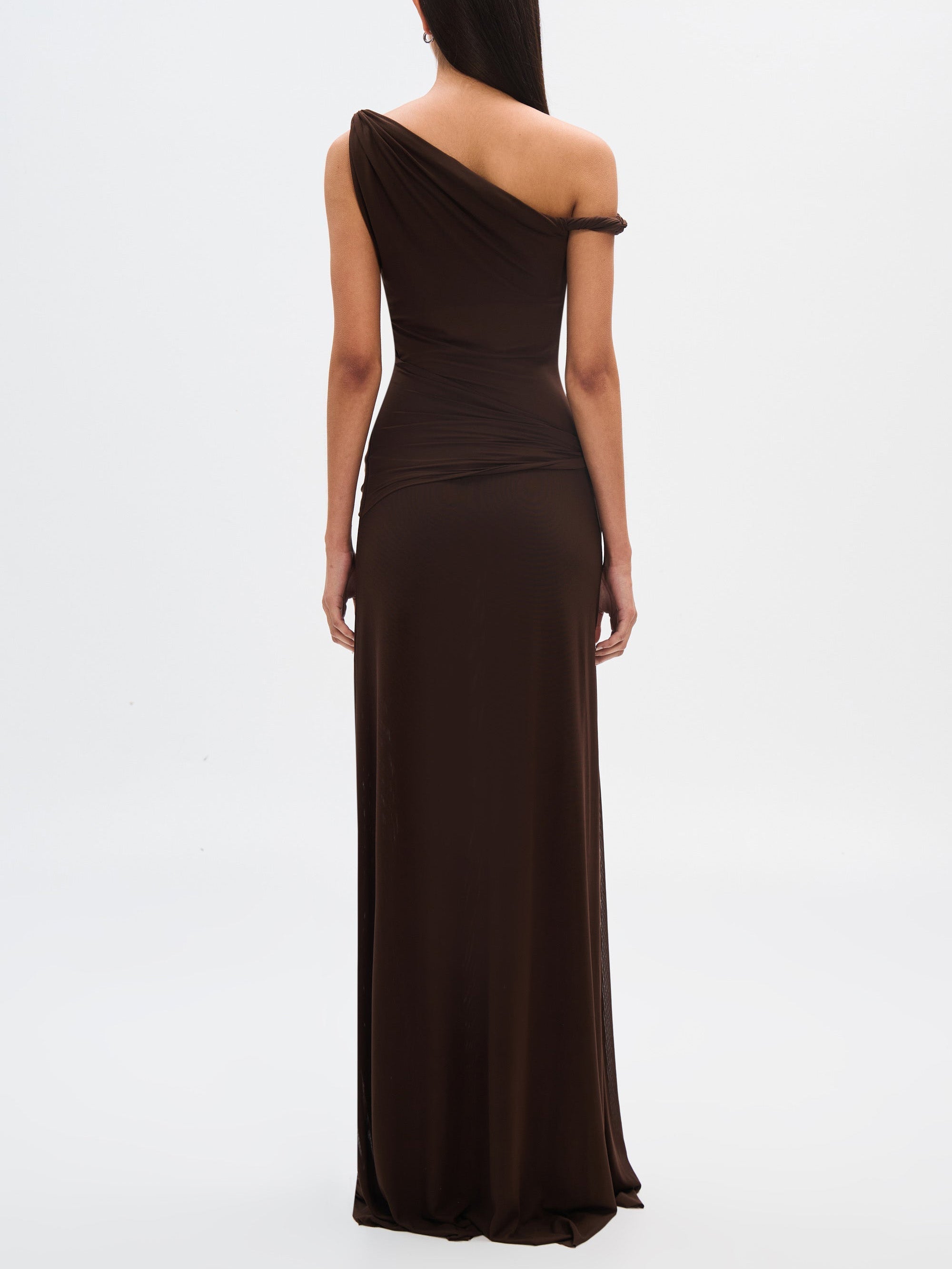 Elena - Vestido Largo de Malla