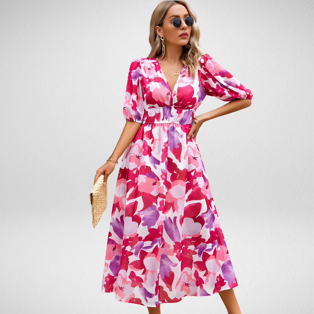 Lolita - Encantador vestido con cuello en V