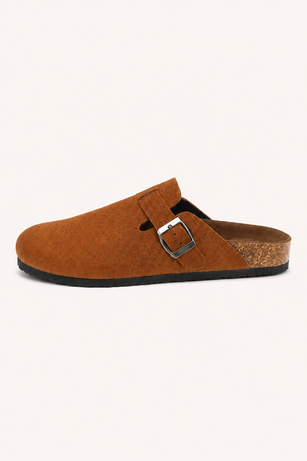 Zuecos unisex cerrados con tira ajustable, hebilla lateral y talón abierto - Hartmut
