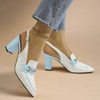Slingback Tacón Bloque - Millie