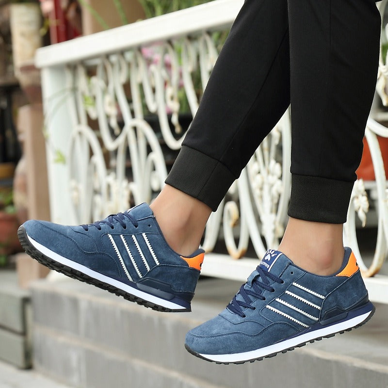 Zapatillas deportivas hombre transpirables con cordones - Axel