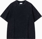Camisa de algodón de manga corta para hombre