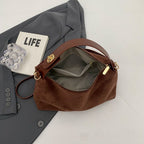 Bolso de hombro para mujer ante suave estilo retro - Maëlle