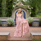 Isis - Vestido con Tirantes y Estampado Floral Único