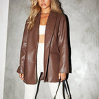 Chaqueta para mujer efecto piel - Neyra
