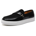 Zapatillas casual de piel para hombre - Jonas