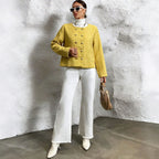 Chaqueta elegante para mujer inspiración francesa entallada - Colette