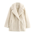 Abrigo teddy para mujer - Arwena