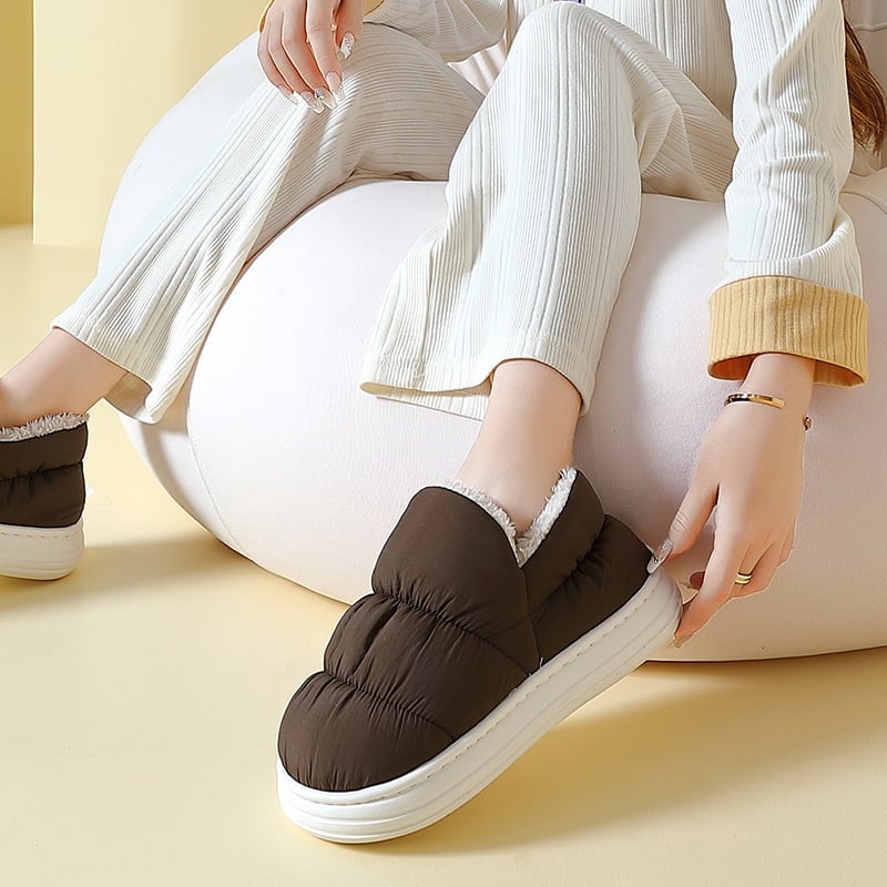 Pantuflas para mujer efecto acolchado - Nayela