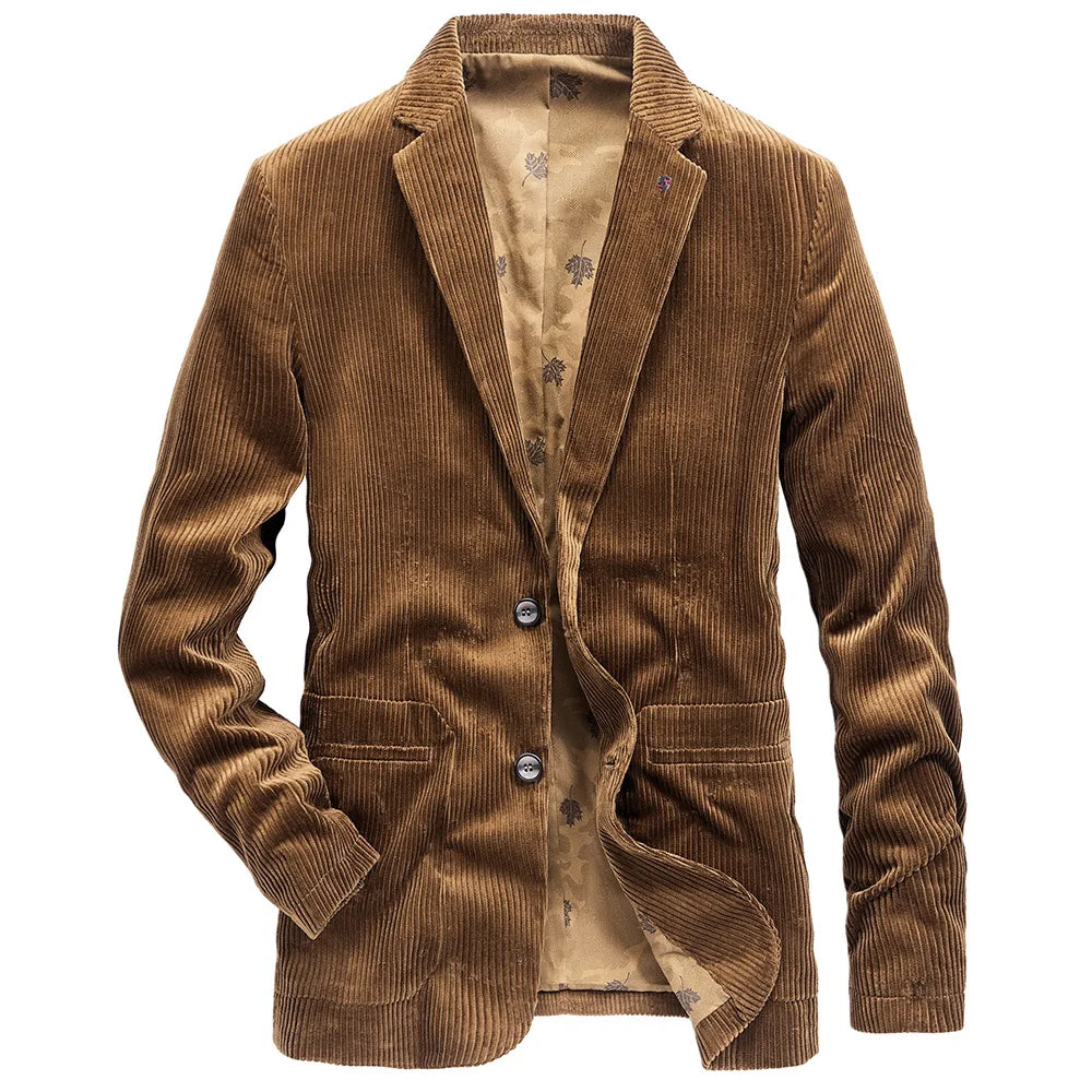 Blazer de pana con cierre de botones - Emmett