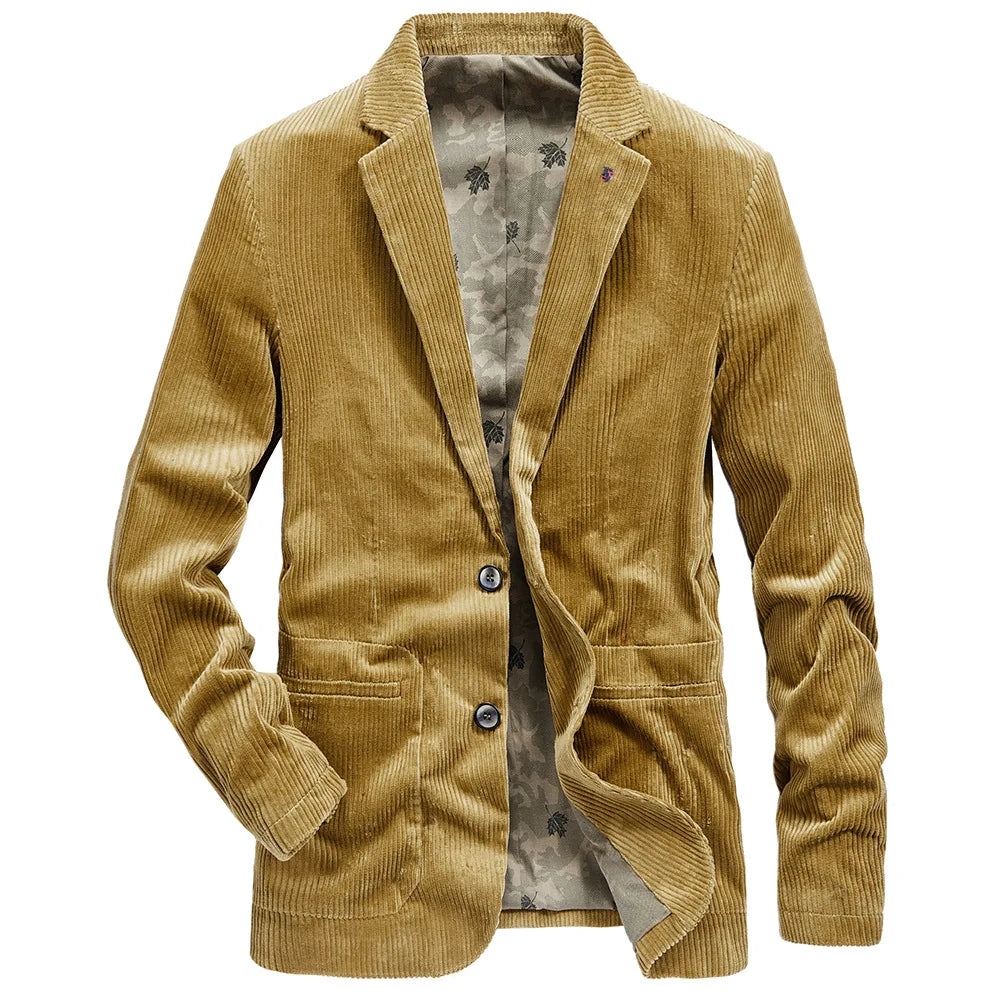 Blazer de pana con cierre de botones - Emmett