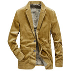 Blazer de pana con cierre de botones - Emmett