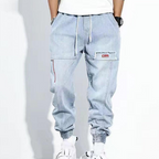 Levo - Pantalones de algodón transpirable para el verano