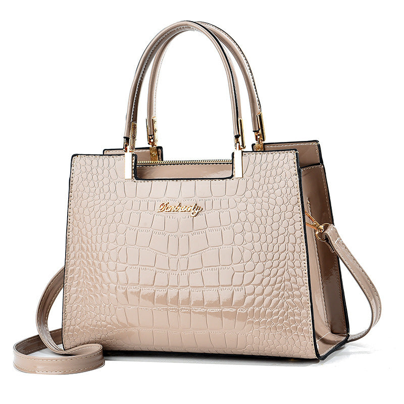 Bolso de tejido para mujer relieve grabado