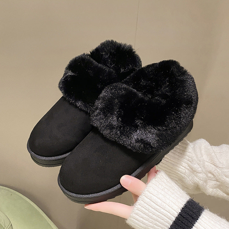Zapatillas para mujer estilo acogedor con interior afelpado - Soreli