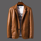 Chaqueta para hombre efecto piel lisa - Maël