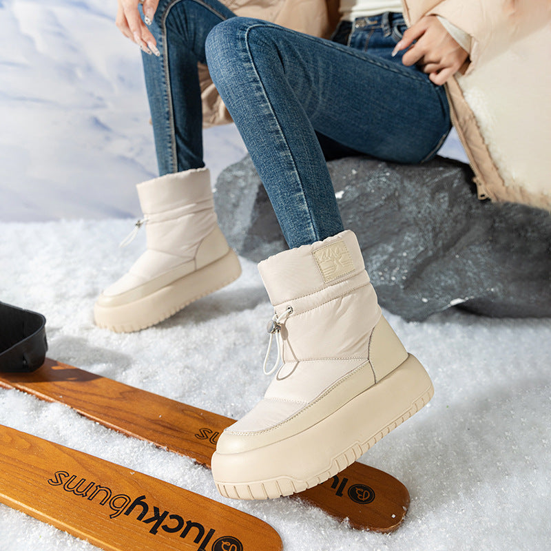 Botas de nieve para mujer con diseño deportivo retro - Lina