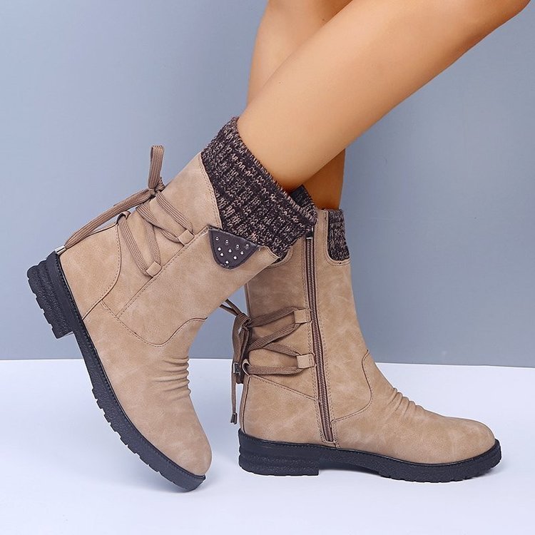 Pia - Botas de nieve con cordones