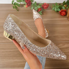 Zapatos para mujer de brillo - Amaya
