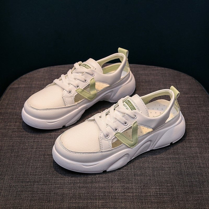 Zapatillas deportivas mujer diseño perforado - Avelyn
