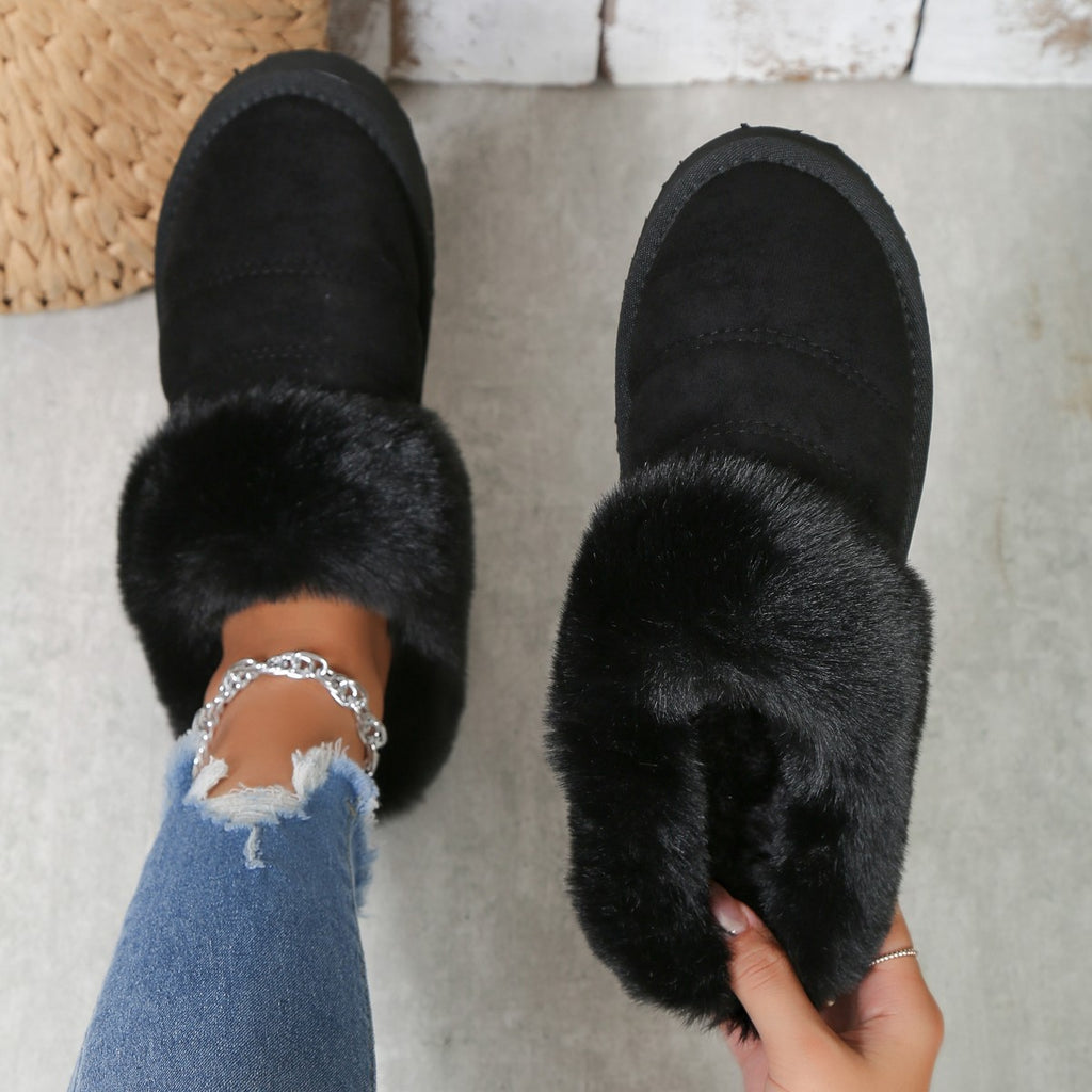 Pantuflas para mujer efecto suave invernal - Marenne