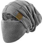 Pasamontañas de punto de invierno unisex - Billie