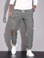 Ricardo - Cómodos pantalones de verano de pana para hombre