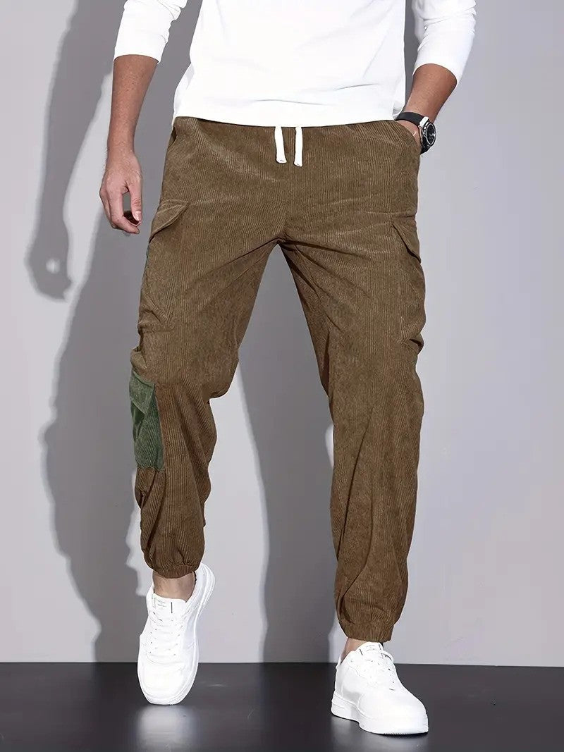Ricardo - Cómodos pantalones de verano de pana para hombre