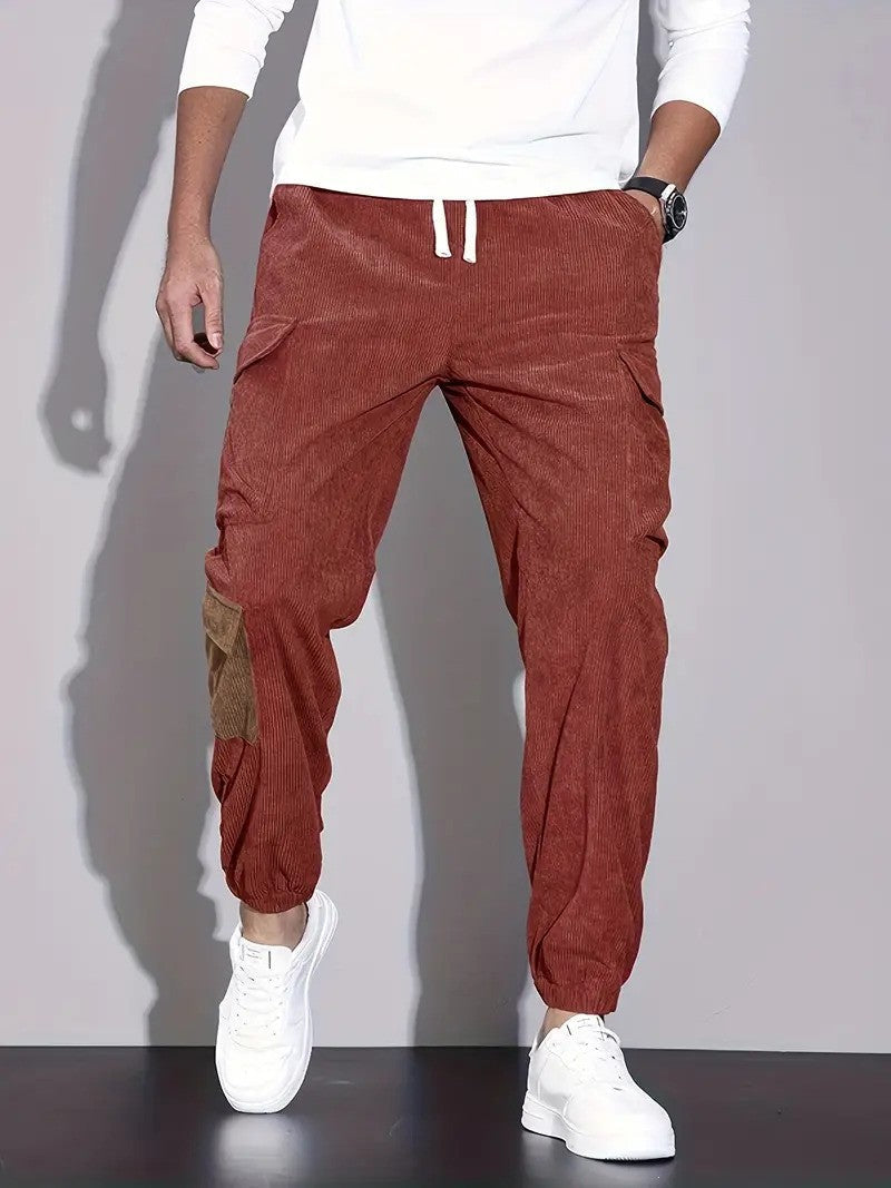 Ricardo - Cómodos pantalones de verano de pana para hombre