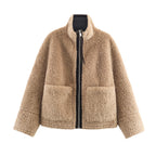 Chaqueta polar para mujer cierre frontal - Signe
