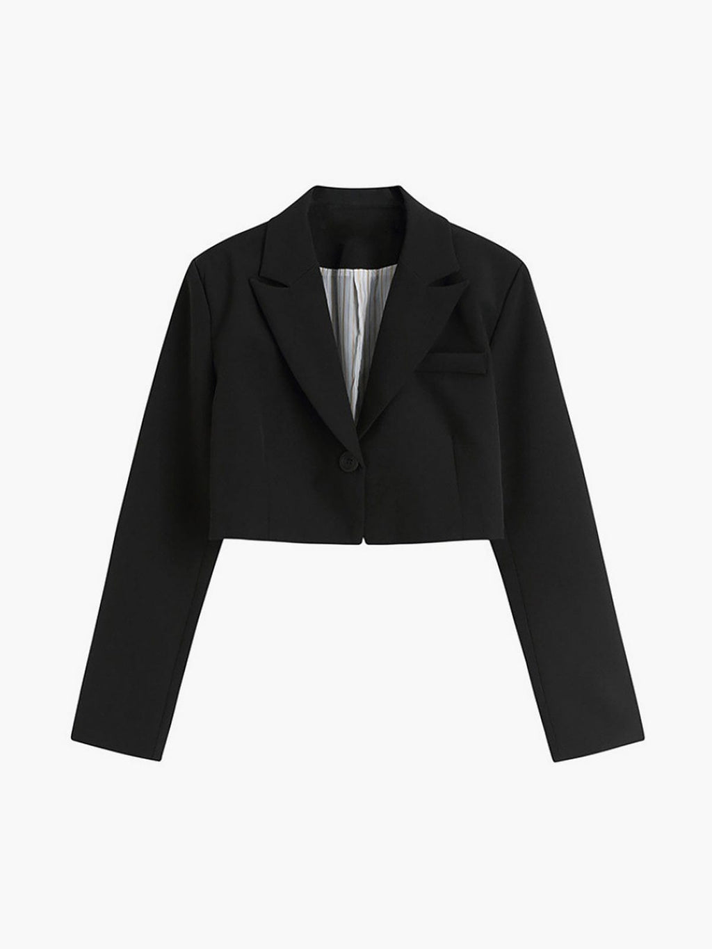 Blazer cropped de mujer estilo sastre - Selina