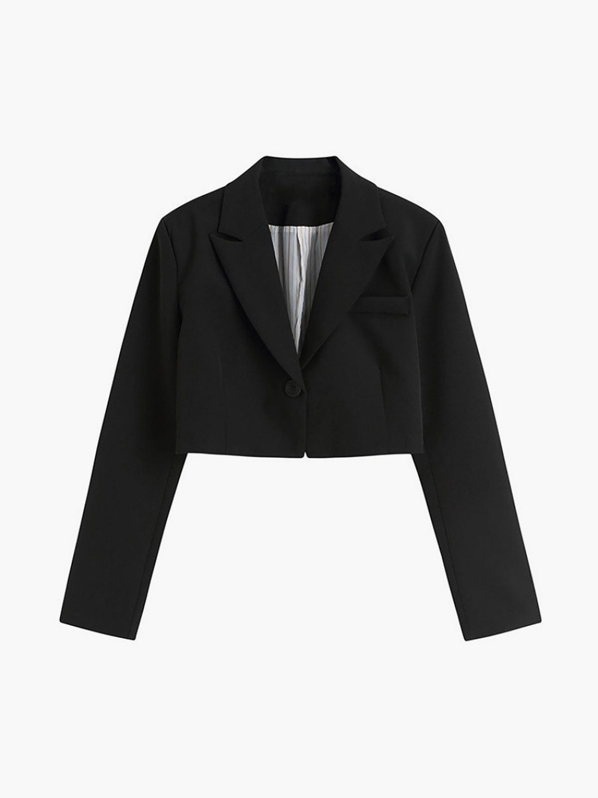 Blazer cropped de mujer estilo sastre - Selina