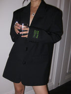 Blazer oversize mujer cierre de dos botones elegante - Lorelei