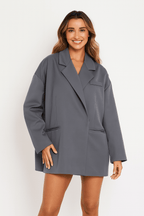 Blazer oversize para mujer con solapas - Maja