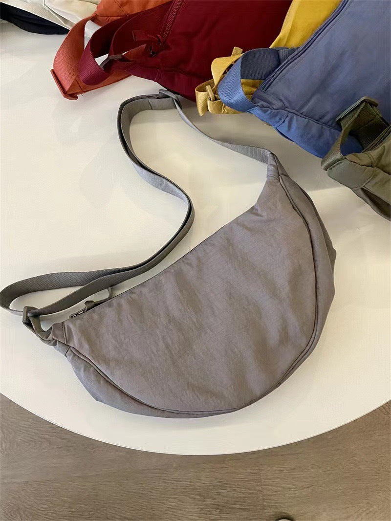 Bolso de hombro mujer curvado correa regulable - Clémence