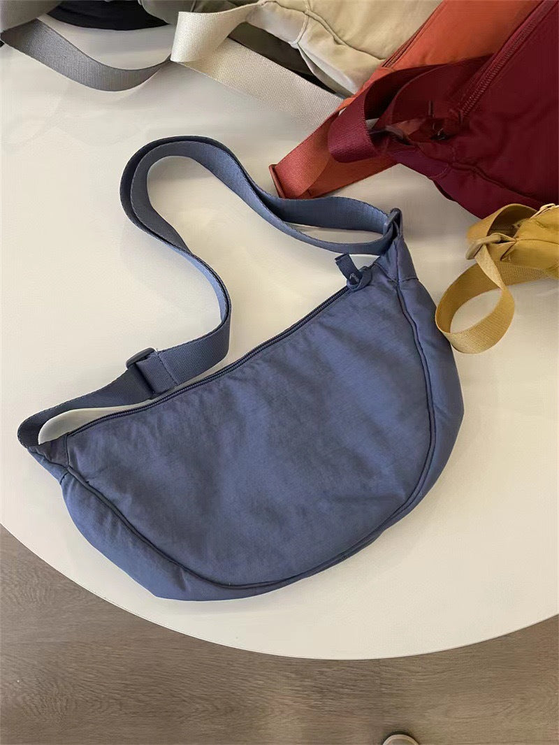Bolso de hombro mujer curvado correa regulable - Clémence