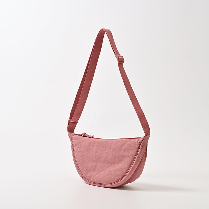 Bolso de hombro mujer curvado correa regulable - Clémence