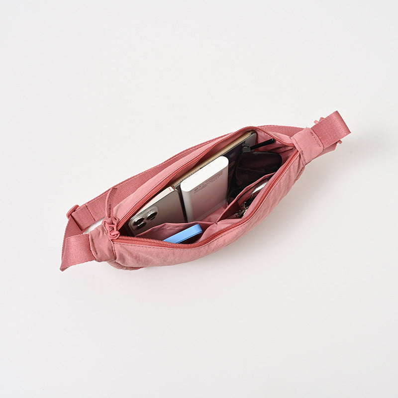 Bolso de hombro mujer curvado correa regulable - Clémence